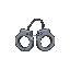 minecraft-style handcuffs