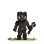 black man minecraft villager
