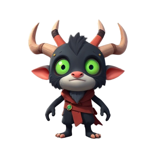 faça um personagem inspirado no jogo ori and the blind forest com características do studio glibli 