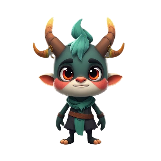 faça um personagem inspirado no jogo ori and the blind forest com características do studio glibli 