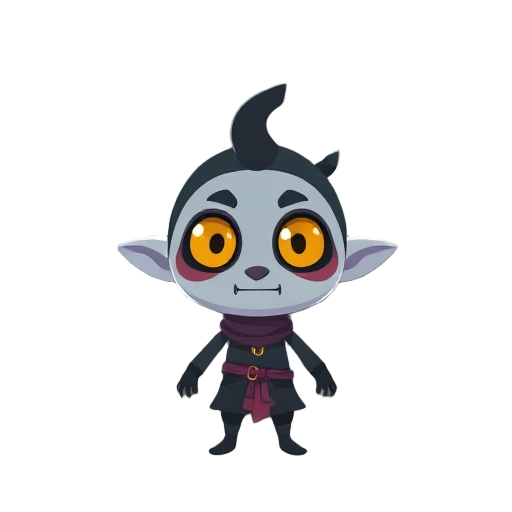 faça um personagem inspirado no jogo ori and the blind forest
