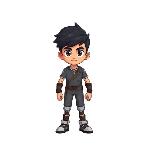 personagem de um jogo de ação 