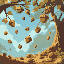 acorns fall from the sky