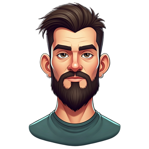 man with goatee