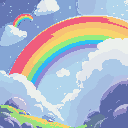 rainbow 🌈 rainbow , lots of rainbows