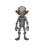 a human-like creature from a horror game