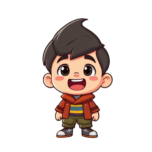 criança pixel sem rosto