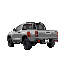 hilux ute, from the side
