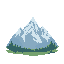 it can be a mountain view with alps, let it be pixel. let it be a ground too.