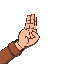 high five hand pose