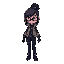 a cyberpunk girl inspired by the cyberpunk edgerunner series