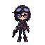 a cyberpunk girl inspired by the cyberpunk edgerunner series