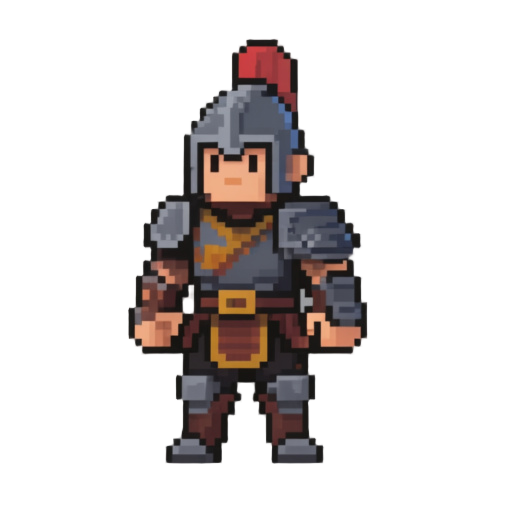 pixelart warriior