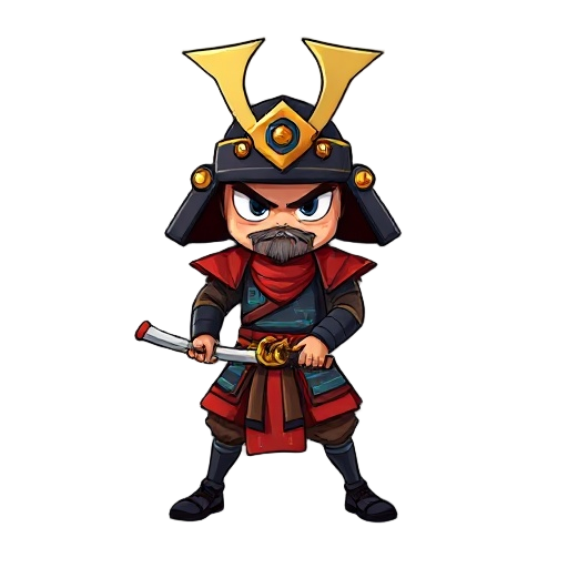 create samurai warrior