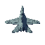 an unmanned sci-fi ai jet fighter inspired by the ghost x-9 plane from the anime macross plus
