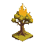 a burning tree 