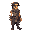 start character fo rpg game, front side