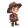 character for a start, look 3/4 (135°) rpg game