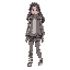 a girl walking