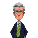 a brazilian male politician in his late 60s, with short gray hair and stern facial expression. he is wearing a dark navy suit, a white shirt, and a green-and-yellow striped tie, standing in front of a