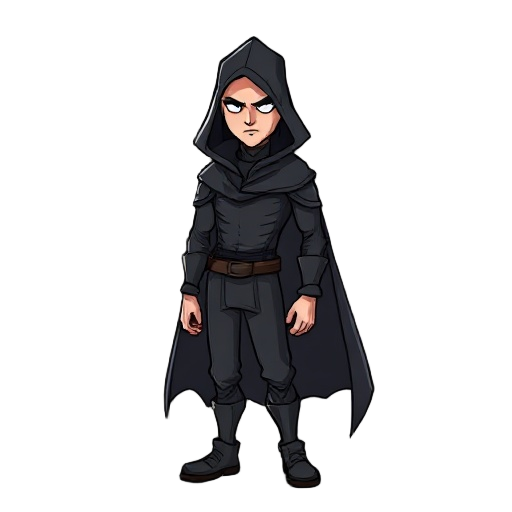 guy with a cape that looks like the reaper