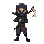 ninja with a scythe
