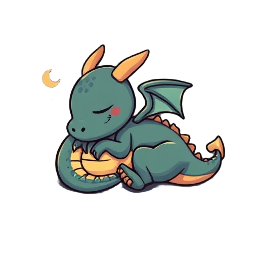 mini dragon sleep