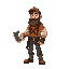 lumberjack with big axe