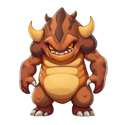monstro cogumelo assustador, com caule alto e enrugado que se arrasta pelo chão. o chapéu gigante, manchado de ferrugem, ergue-se como guarda de sombras, escondendo olhos frios sob a pele porosa. esporos caem ao redor, formando uma névoa amarga que queima