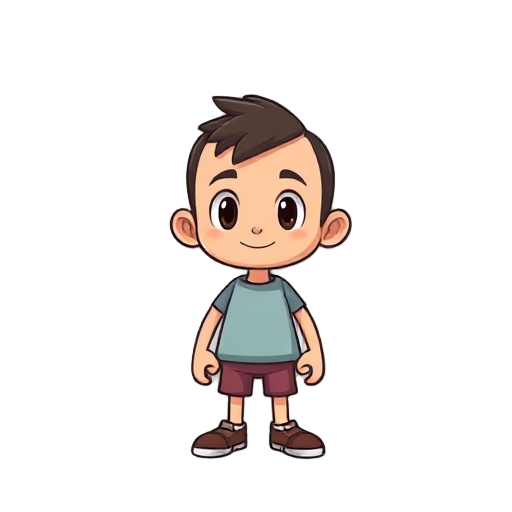 base para sprite , personagem fofo e simples