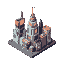 cyber punk buildings