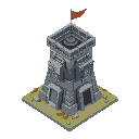 armored gattling gun tower