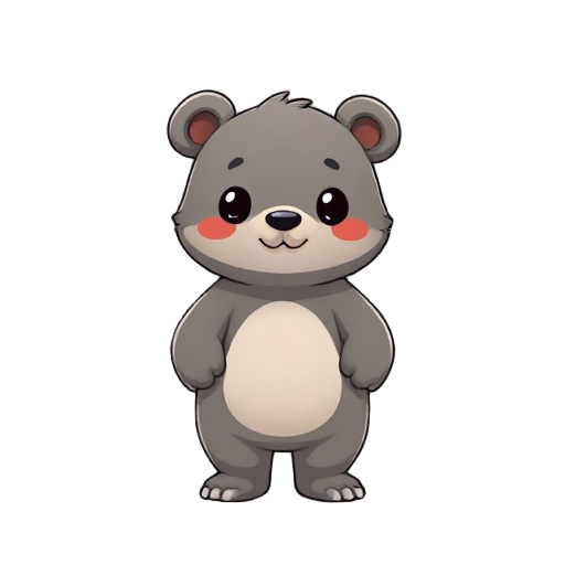 cute yalow bear 