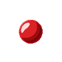 flat and concave red blood cell