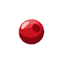flat and concave red blood cell