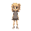 a blonde girl