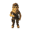 character with desert eagle 