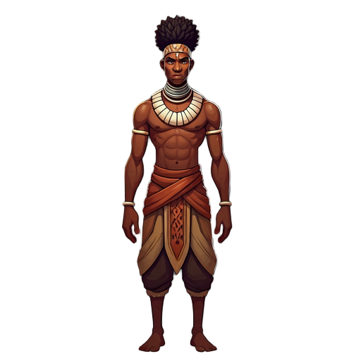 west african warrior