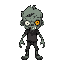 front facing idle zombie