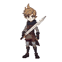 crie um personagem que seja de anime com uma espada 