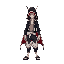 crie um personagem de bleach com roupa dos capitoes de divisao