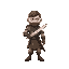 warrior with a sword