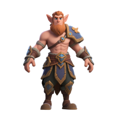 a base human character fantasy realistic