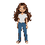 harvest-moon,long-hair,blue-jeans,white-t-shirt,girl,young