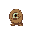 a slime brown enemy, with one big eye