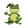 a big magic wizard frog