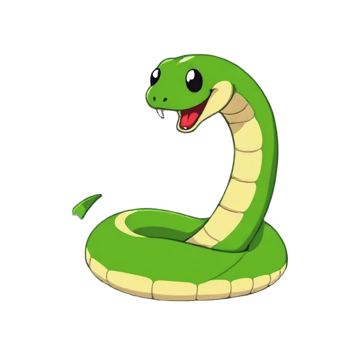 snake, dumb, green