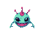 a space alien monster for space invaders game