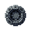 create a minecraft item that locks like a core with a spherical shape with a futrastic look