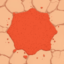 rough, red, sand, tile, ground, procedural
